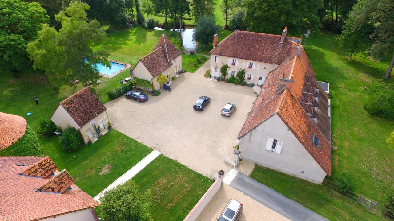 Bed and Breakfast Le Parc Des Aubiers Brion  Exterior foto